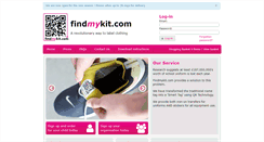 Desktop Screenshot of findmykit.com